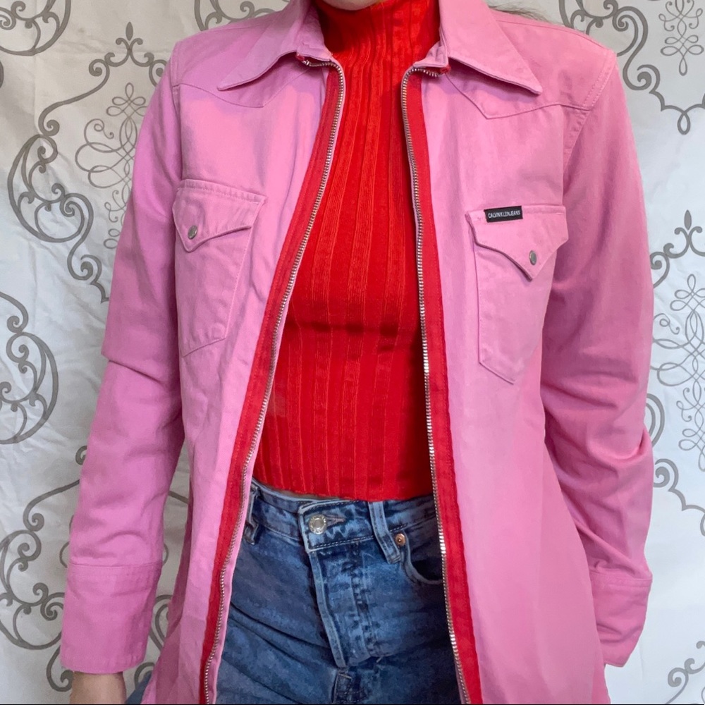 CK Oversized Jean Jacket